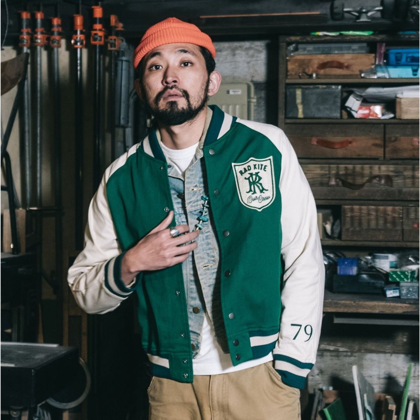 RADKITE(ラッドカイト) 23A-RK02 CTN Stadium Jacket