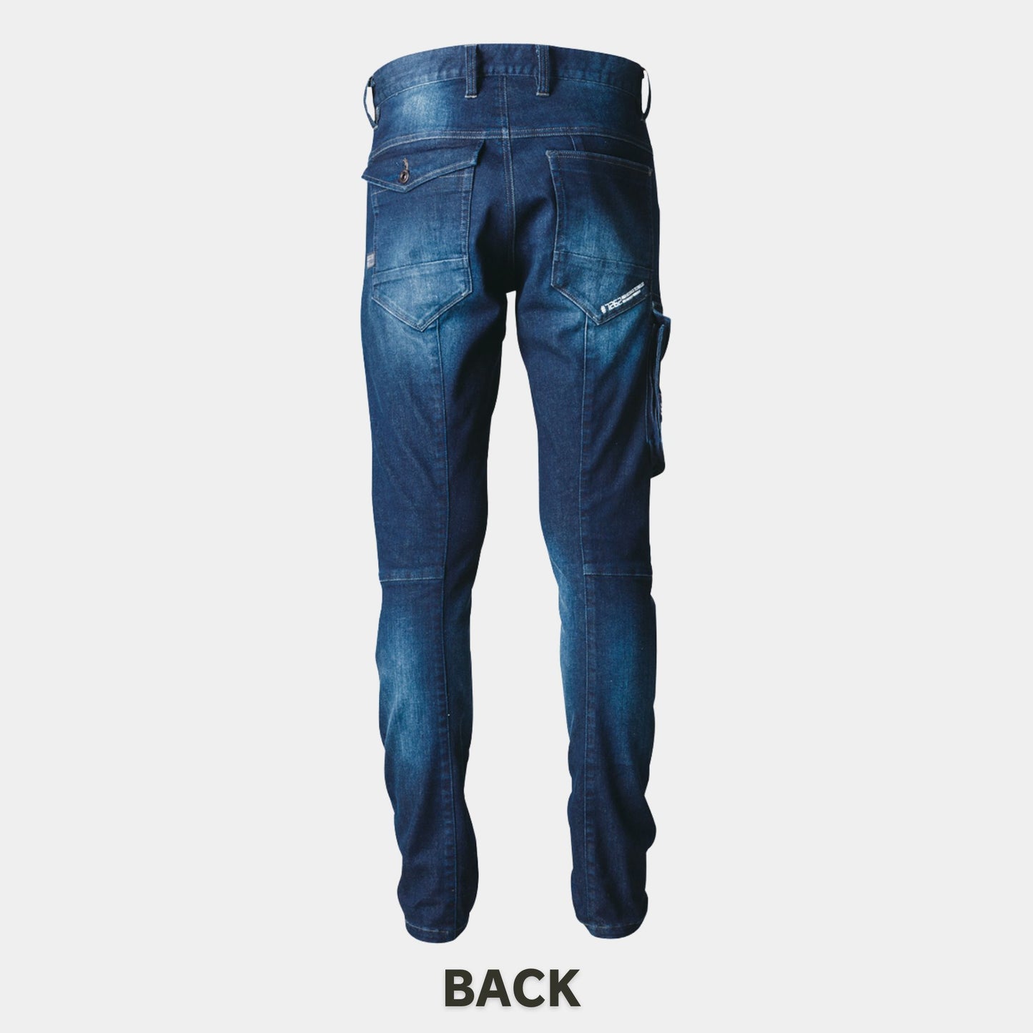 I’ZFRONTIER(アイズフロンティア) 7262 ハイキックバックデニムカーゴパンツ