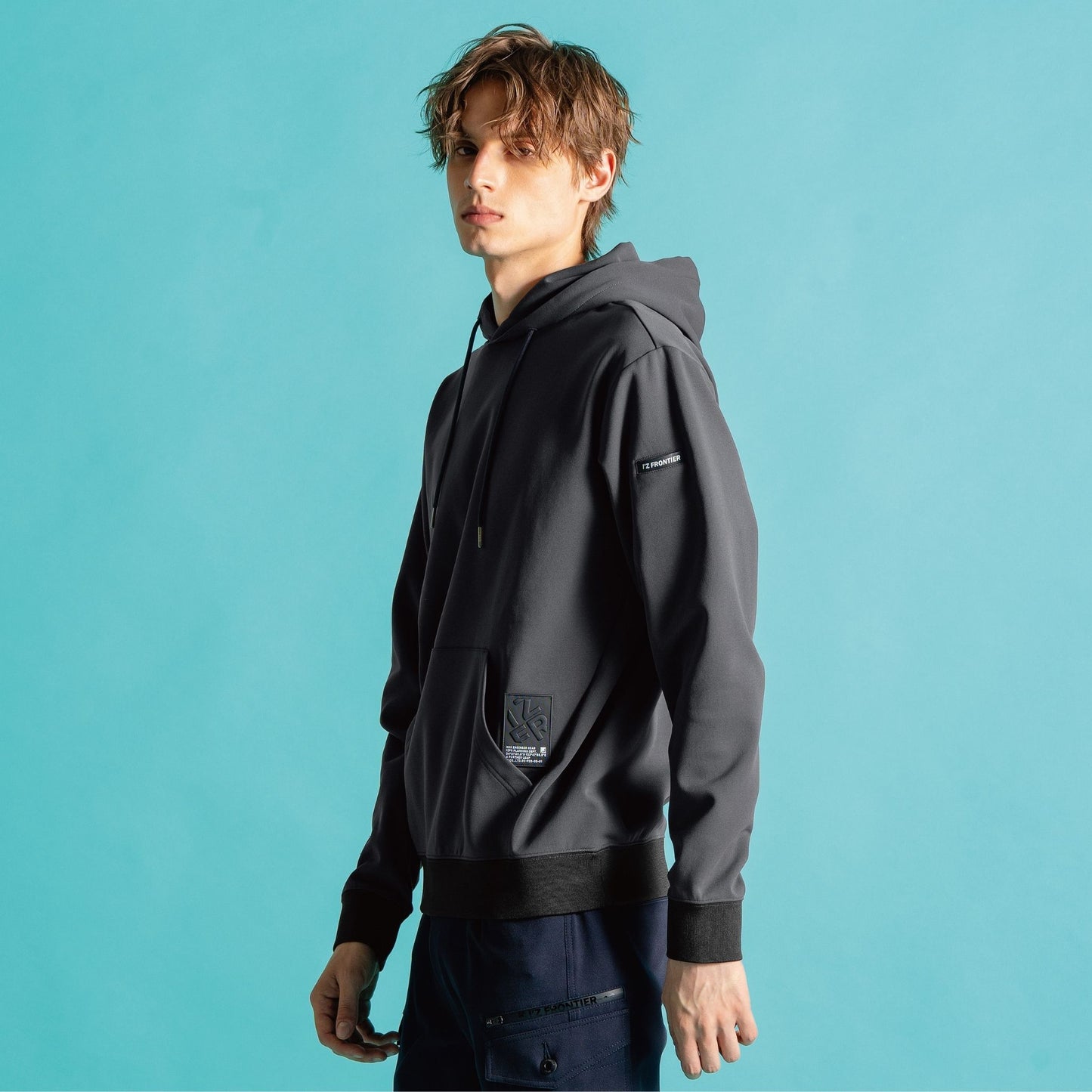 I’ZFRONTIER(アイズフロンティア) 8619 ライトウェイトストレッチワークフーディー