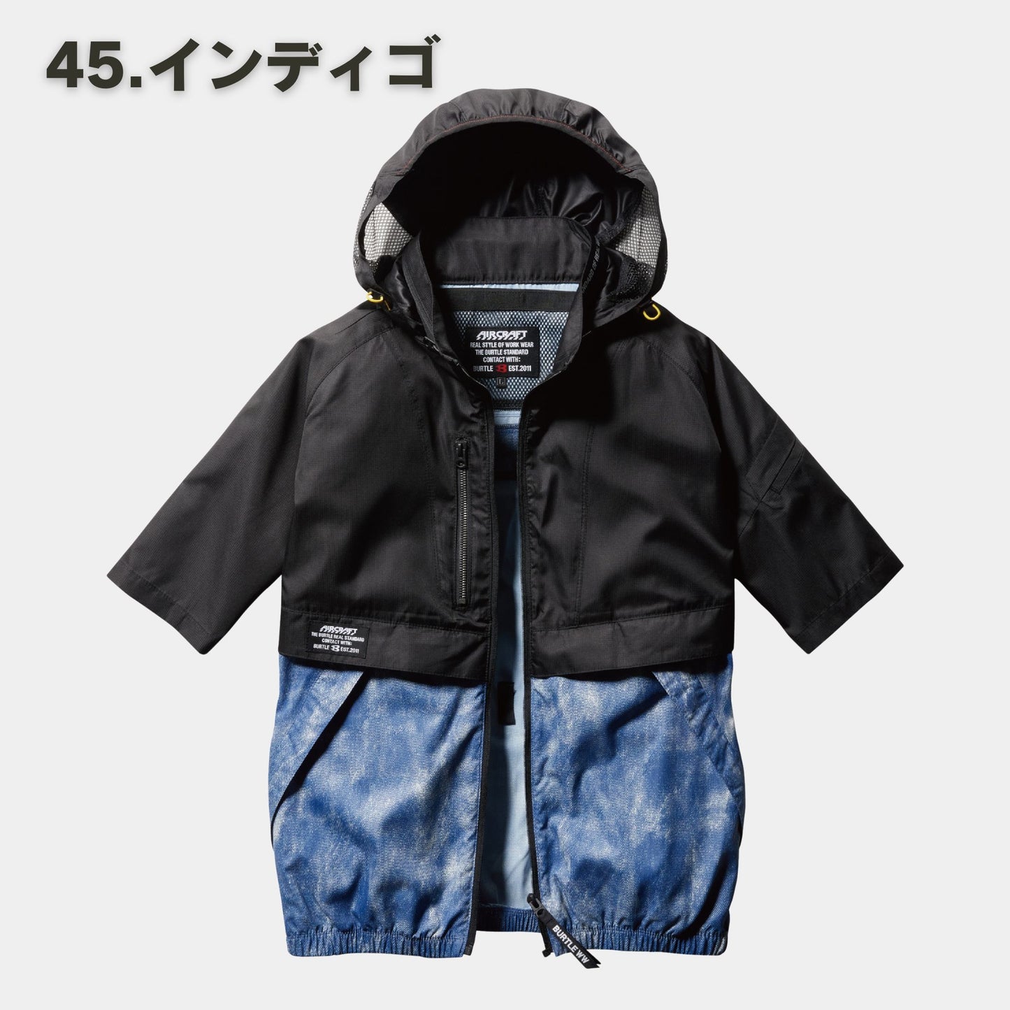 BURTLE(バートル) AC1176 エアークラフト半袖ブルゾン
