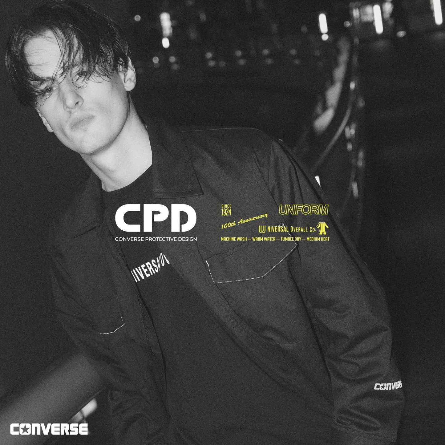 CONVERSE(コンバース) UN2413201CS LONG SLEEVE T-SHIRT