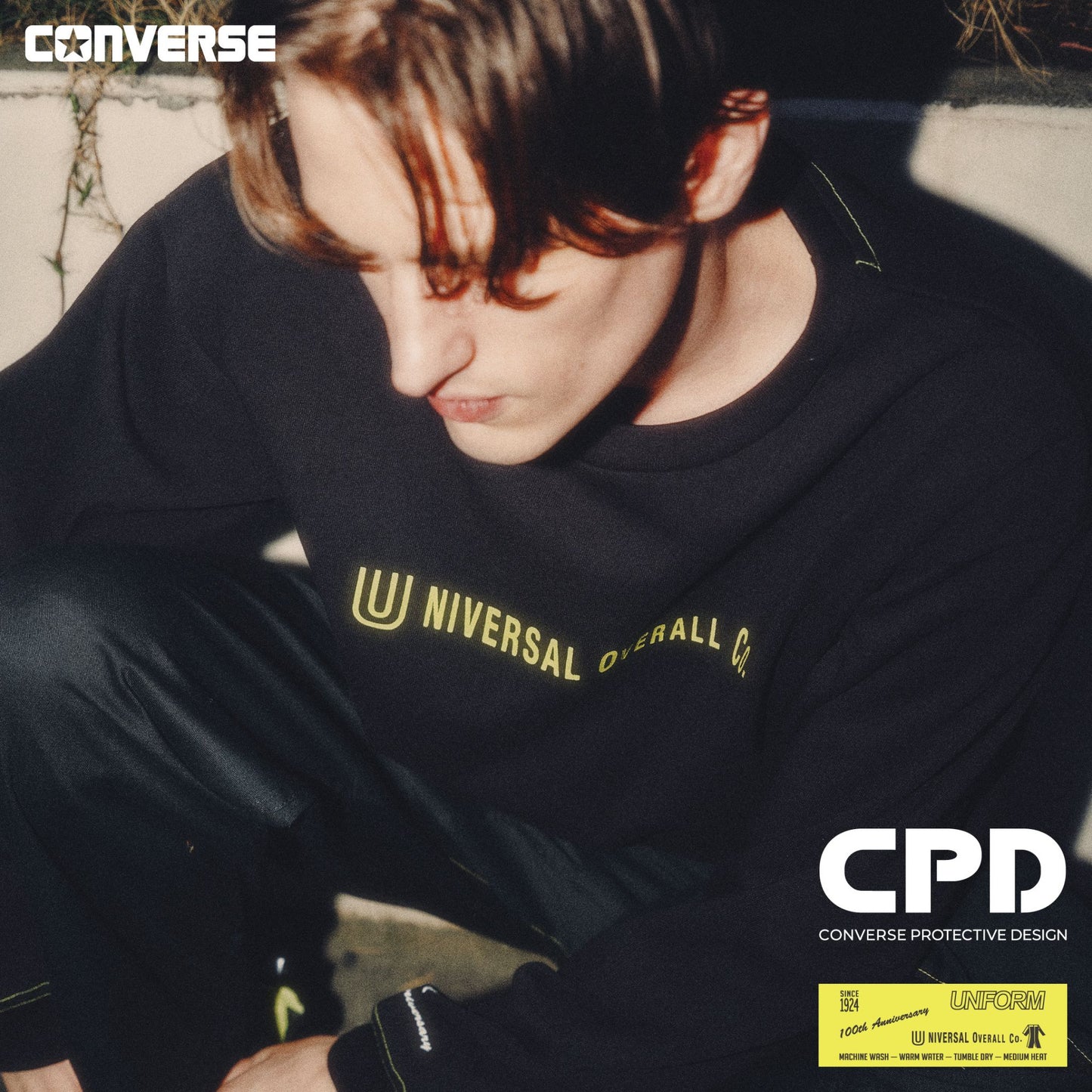 CONVERSE(コンバース) UN2413201CS LONG SLEEVE T-SHIRT