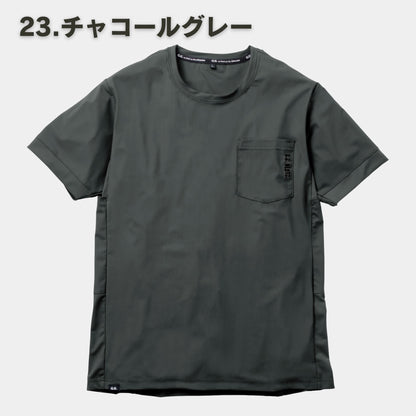 G.G.(桑和) 0595-53 半袖Tシャツ 胸ポケット有