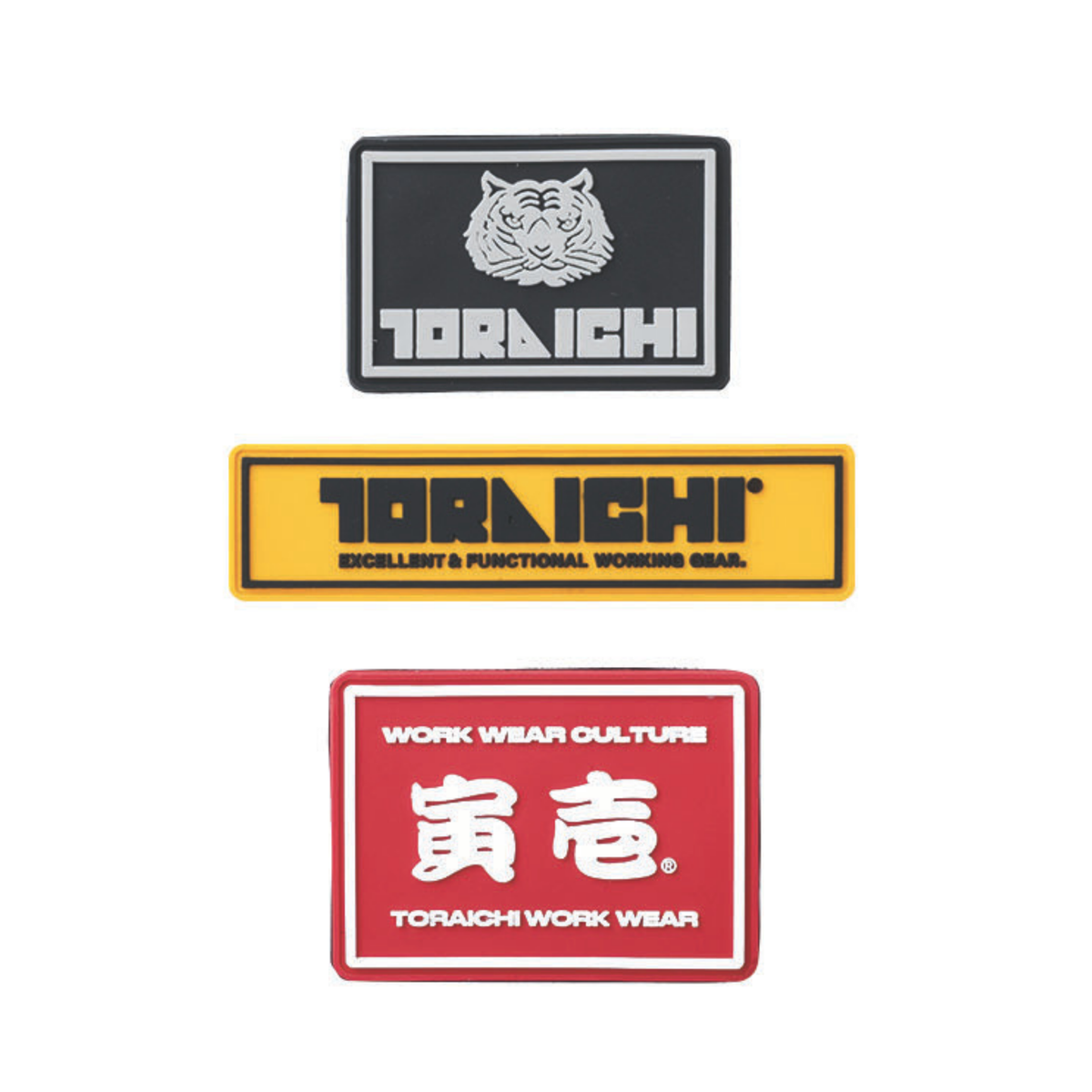 TORAICHI(寅壱) 5315-627 / 0335-940 トレーナーロゴパッチセット