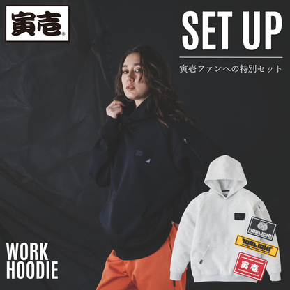 TORAICHI(寅壱) 5315-629/0335-940 ワークフーディーロゴパッチセット