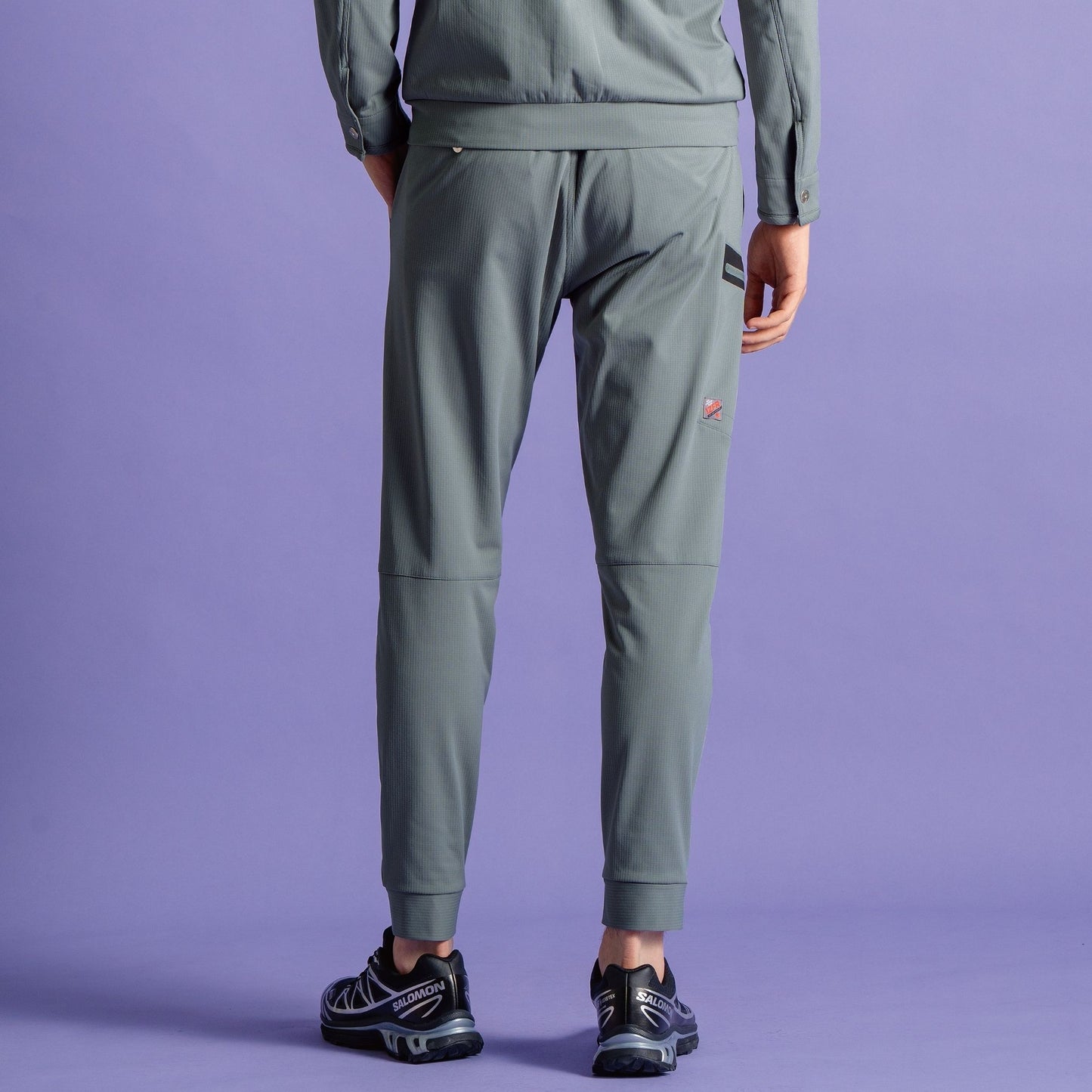 I’ZFRONTIER(アイズフロンティア) 3983 A.D.ストレッチバックワッフルジョガーパンツ