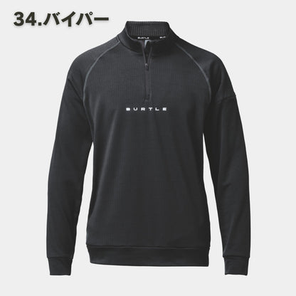 BURTLE(バートル) 4113 ハーフジップシャツ