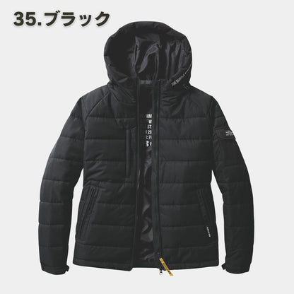 BURTLE(バートル) 5030 防寒フーディジャケット（大型フード・軽量・防水・保温・ダブルジップ・ユニセックス・秋冬）
