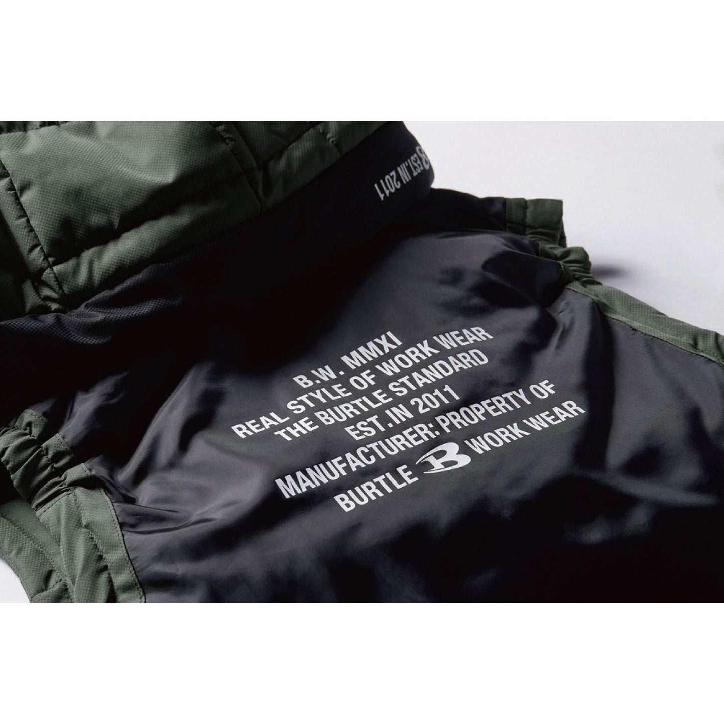 BURTLE(バートル) 5034 防寒フーディベスト（大型フード・軽量・防水・保温・ダブルジップ・ユニセックス・秋冬）