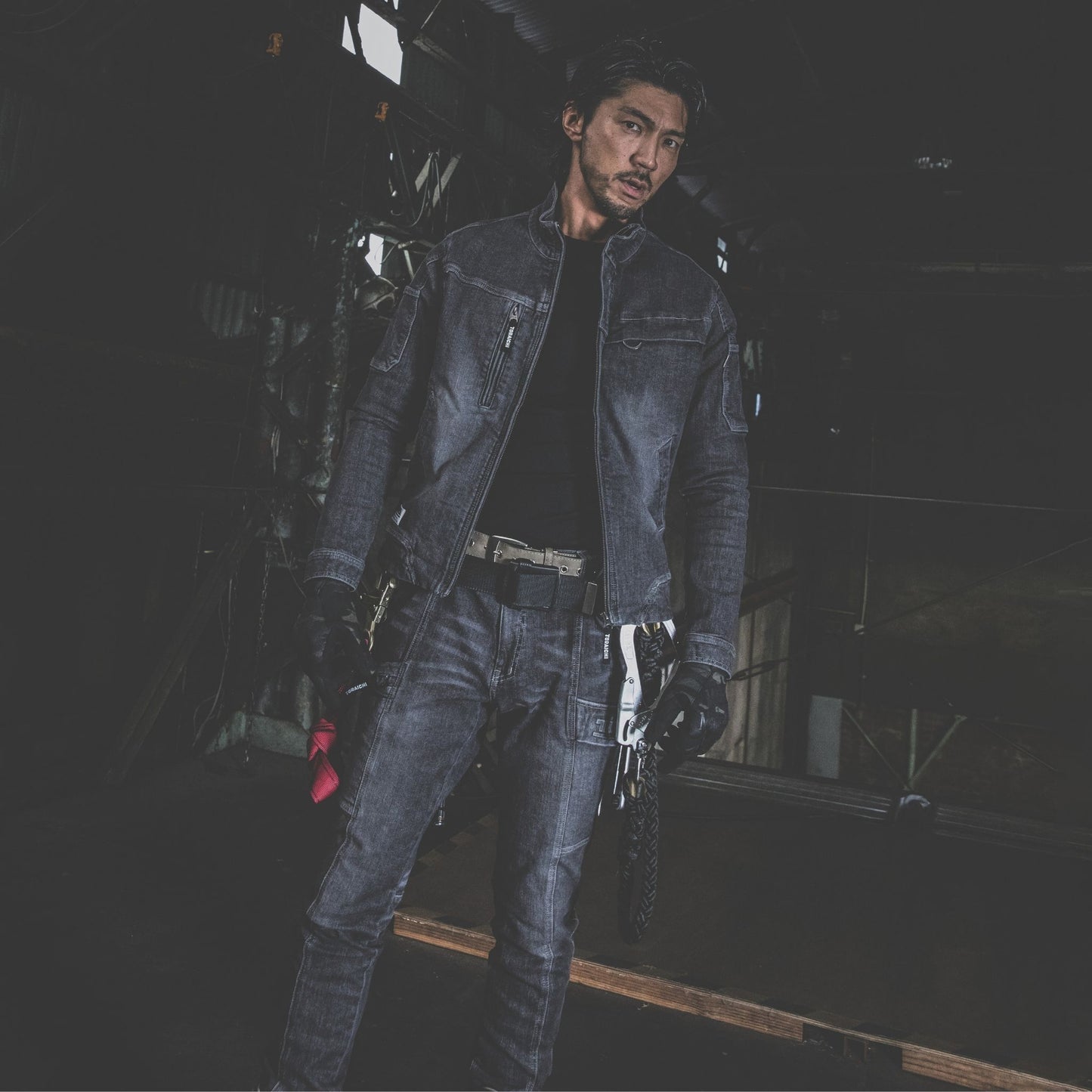 TORAICHI(寅壱) 8870-219 デニムカーゴパンツ