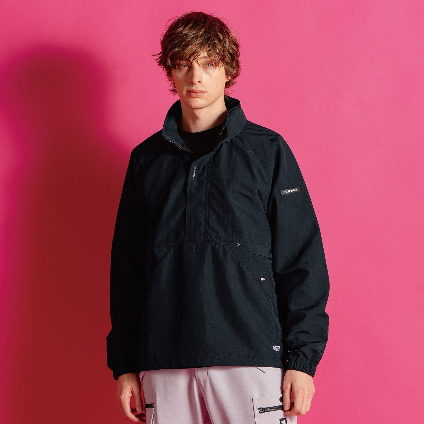 I’ZFRONTIER(アイズフロンティア) 9019 ハードタスランナイロンパーカー
