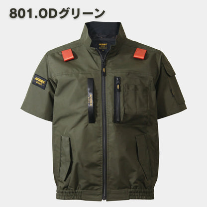 AVIREX(アヴィレックス) AV413 ワーク半袖ブルゾン