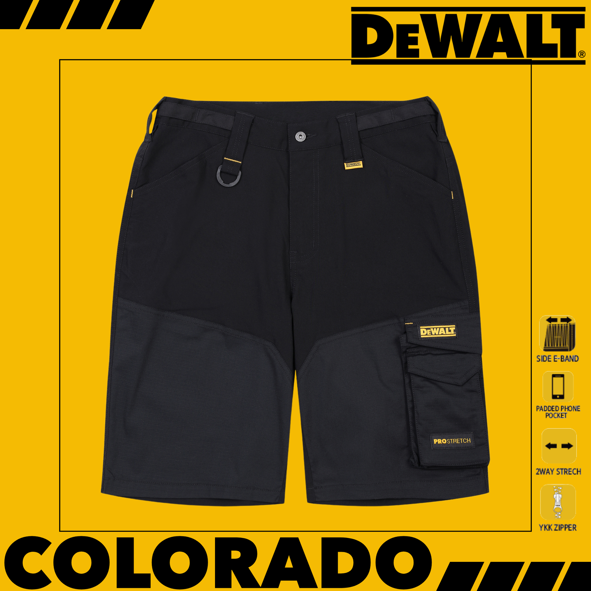 DEWALT(デウォルト) DWC312 コロラドショートパンツ – 作業着・作業服
