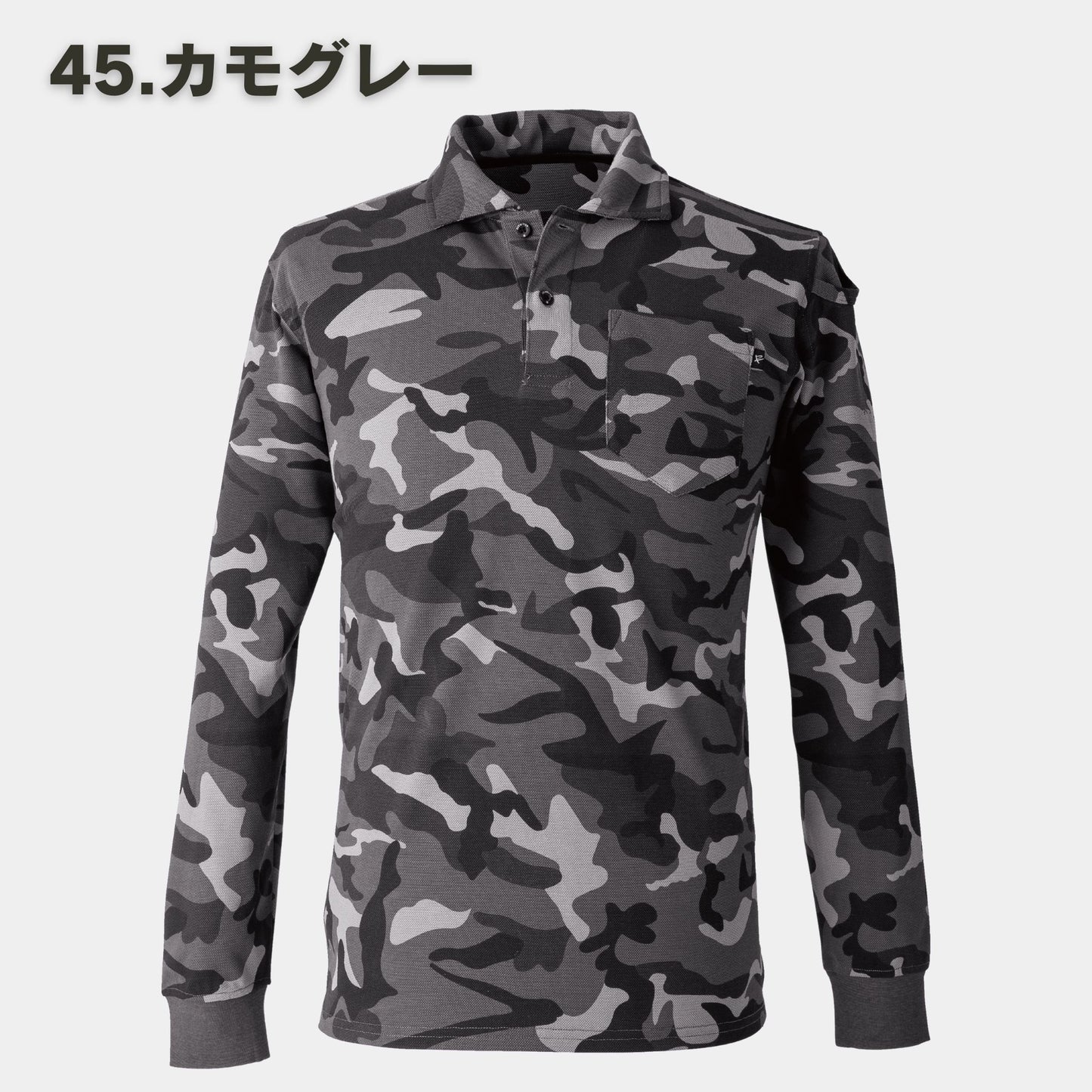 EVENRIVER(イーブンリバー) NRS406 ヘビーウェイトポロシャツ(長袖)