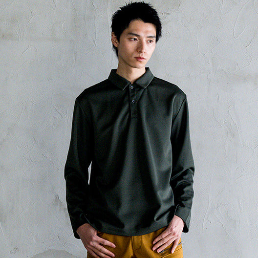 ORIGINAL GEAR CRAFT(オリジナル ギア クラフト)  OGC-ASPS02 ドライ鹿の子長袖ポロシャツ