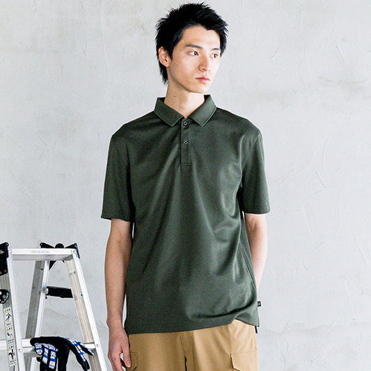 ORIGINAL GEAR CRAFT(オリジナル ギア クラフト)  OGC-ASPS01 ドライ鹿の子半袖ポロシャツ