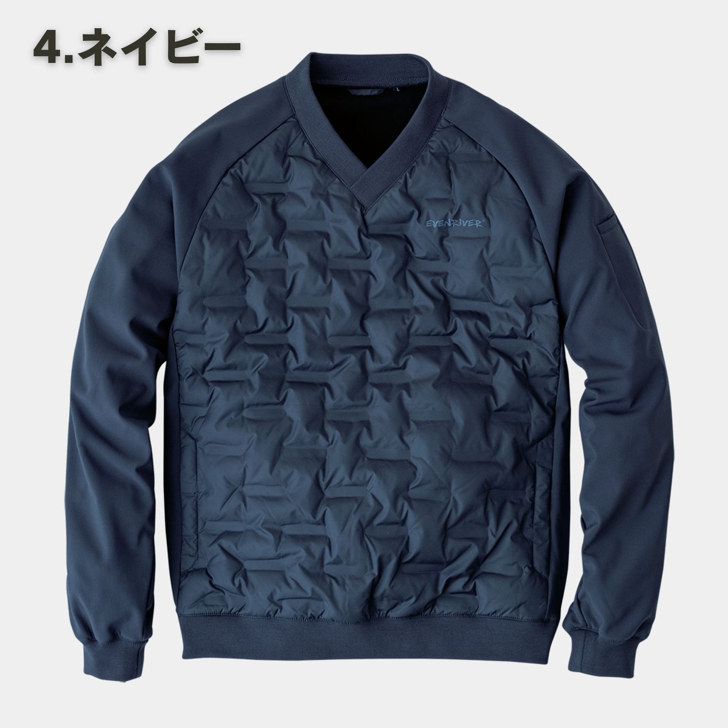 EVENRIVER(イーブンリバー) R426 クリンプドVジャケット