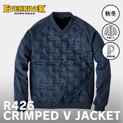 EVENRIVER(イーブンリバー) R426 クリンプドVジャケット