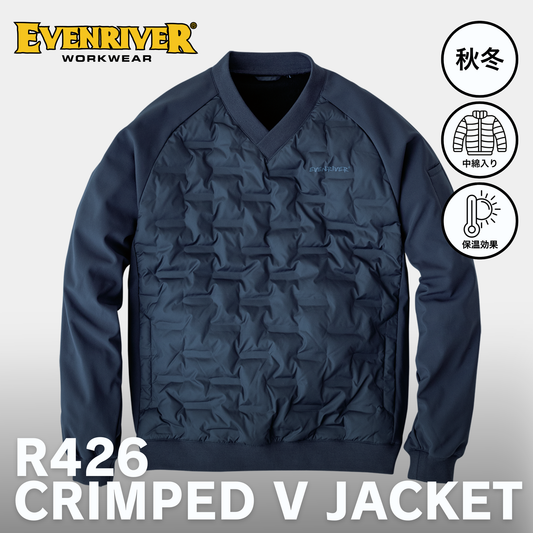 EVENRIVER(イーブンリバー) R426 クリンプドVジャケット