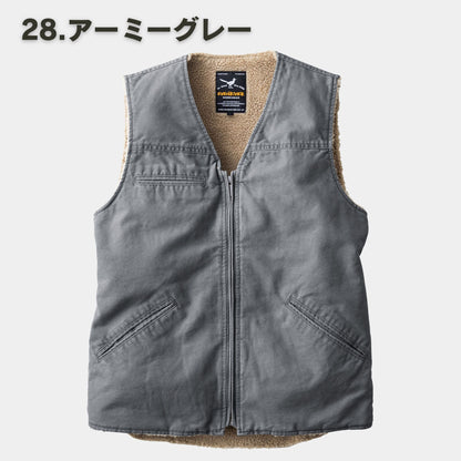 EVENRIVER(イーブンリバー) R605 コットン裏ボアベスト