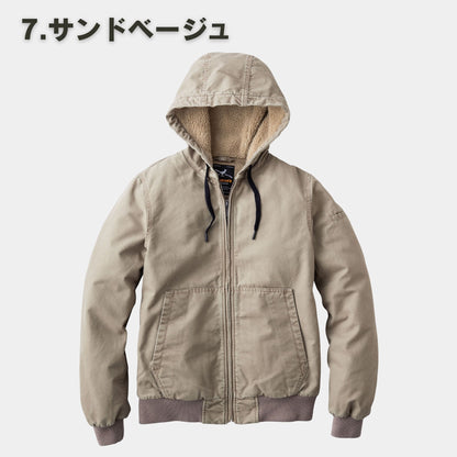 EVENRIVER(イーブンリバー) R608 コットン裏ボアフーディジャケット