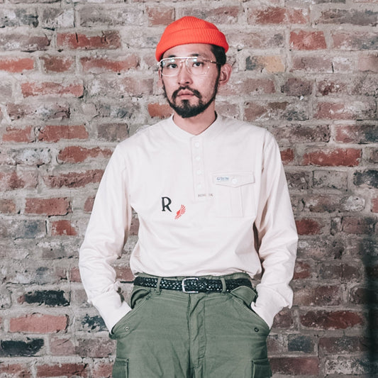 RADKITE(ラッドカイト) 23S-RK07 Henley Neck L/S Shirt