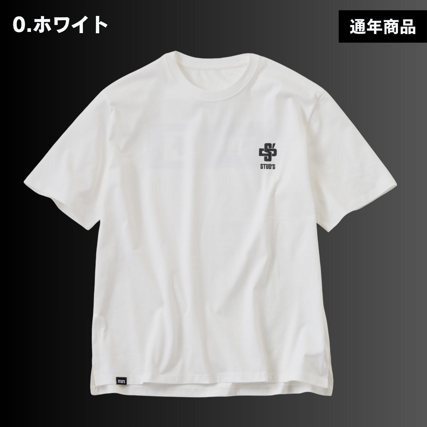 STUD'S(スタッズ) S1590-1 コットン半袖Tシャツ(ENP「」Y)