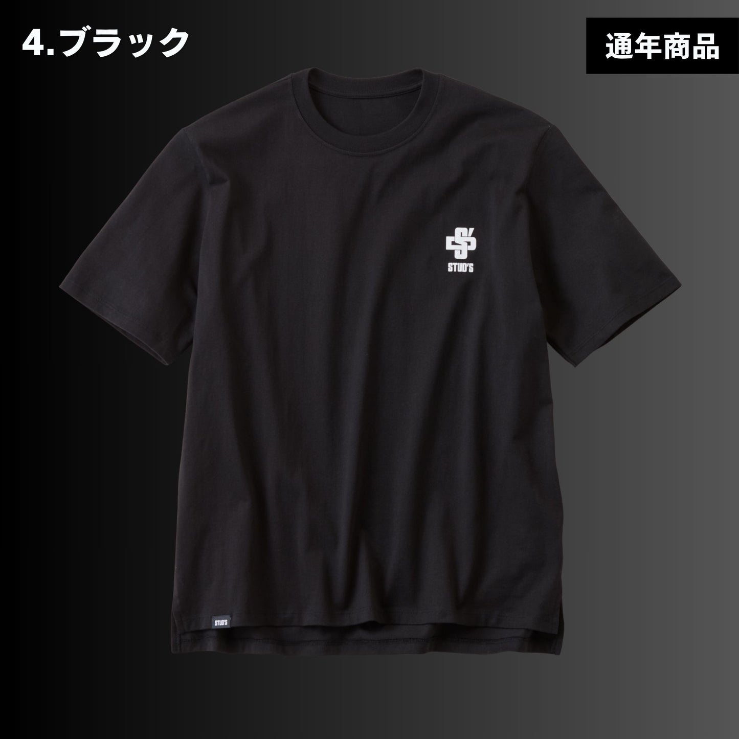 STUD'S(スタッズ) S1590-1 コットン半袖Tシャツ(ENP「」Y)