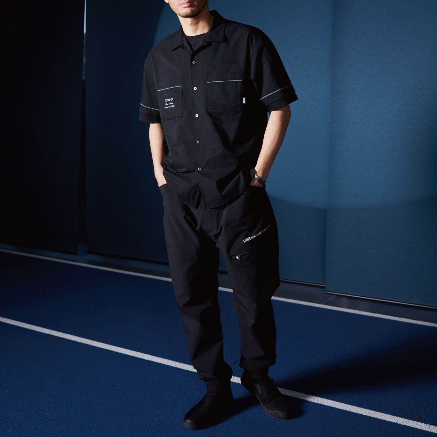 STUD'S(スタッズ) S2823 高通気縦横ストレッチ半袖シャツ