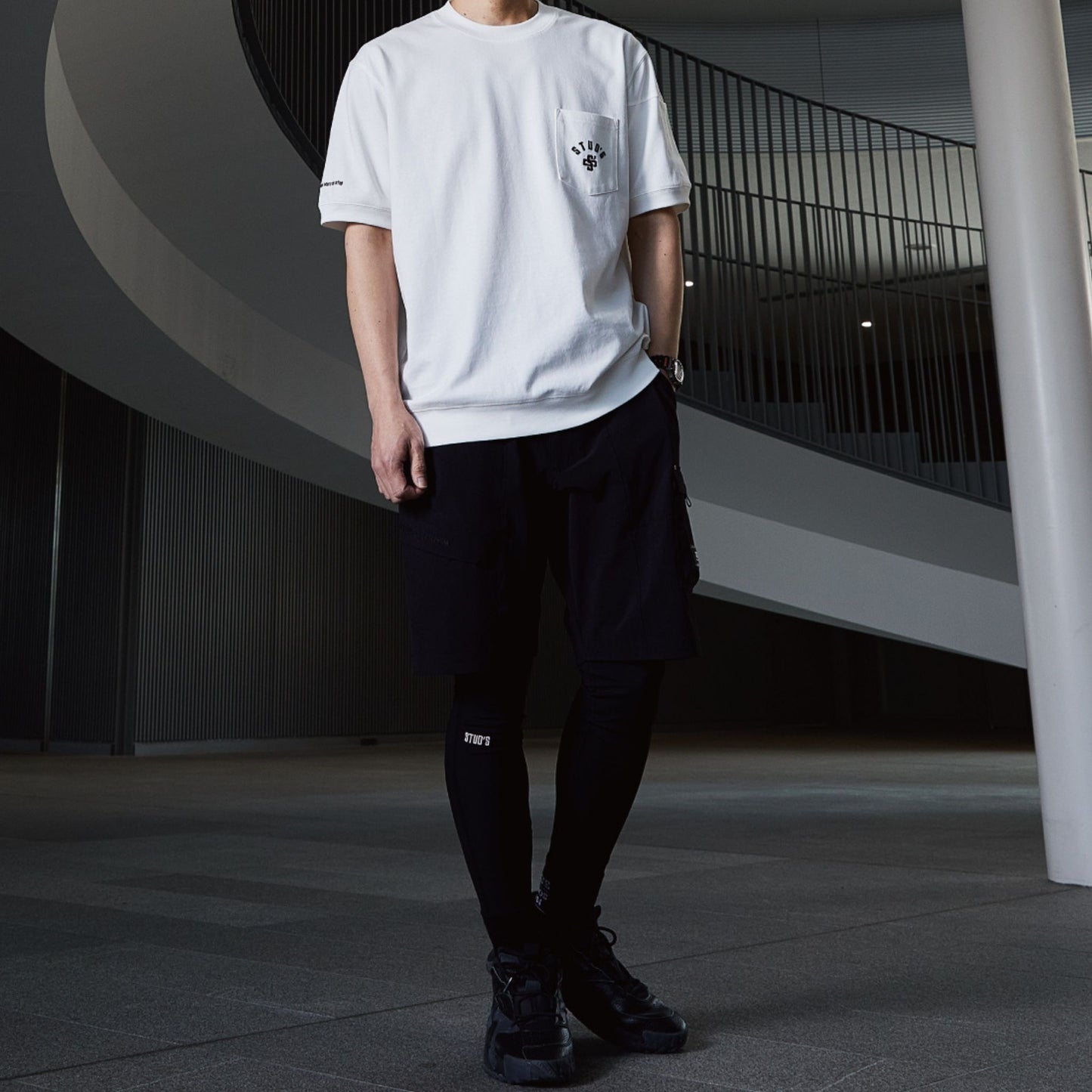 STUD'S(スタッズ) S3553-2 裏ドライメッシュ Tシャツ