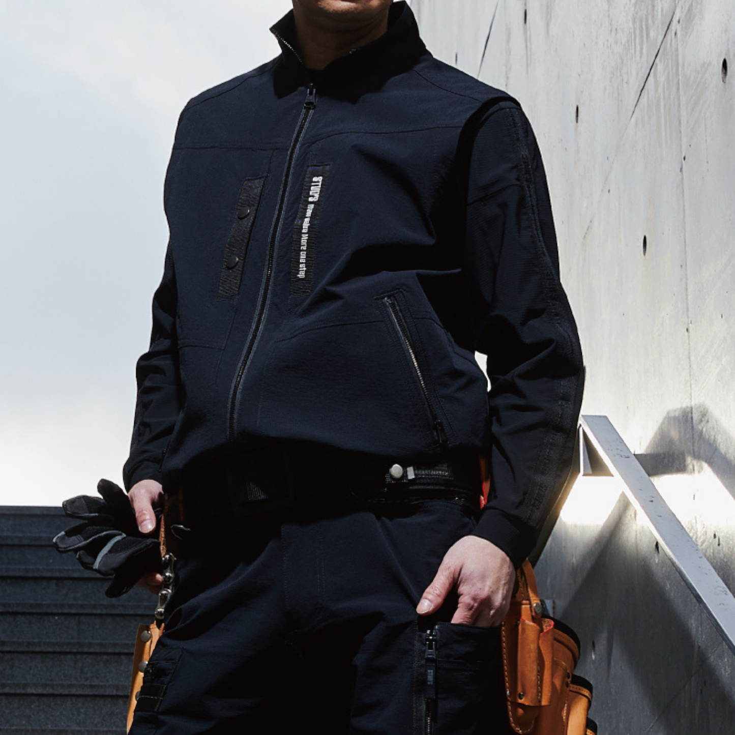 STUD'S(スタッズ) S3816 CORDURA®縦横ストレッチテックベスト