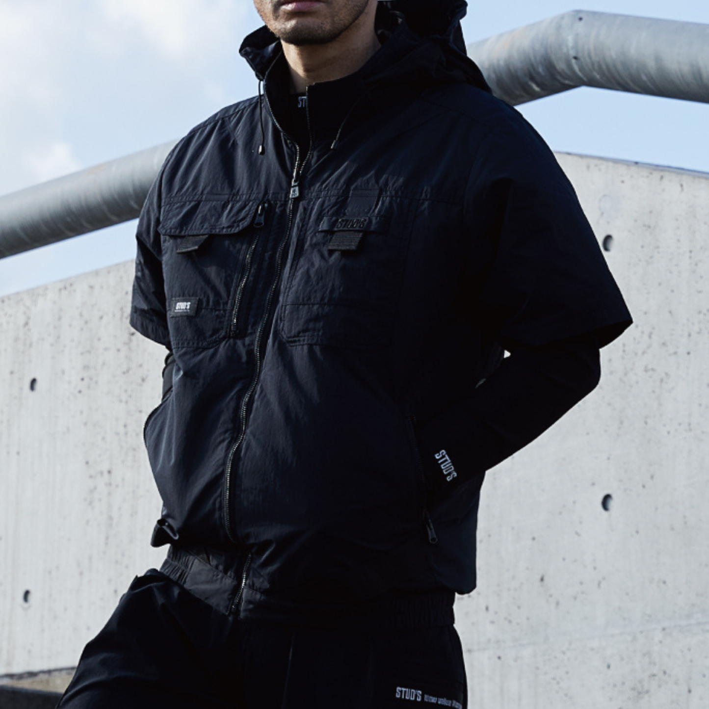 STUD'S(スタッズ) S8901 半袖EFブルゾン