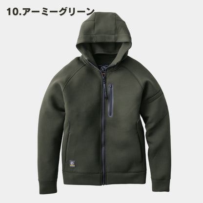 EVENRIVER(イーブンリバー) TR208 ダブルニットフーディ